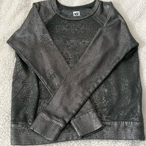 Metallic NSF sweatshirt